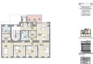 Ein Altbau, der verzaubert! Umfangreich und hochwertig sanierte Wohnschönheit mit großem Balkon und effizienter Erdwärme! Viel Privatsphäre + Viel Raum + Viel Grün!