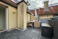Sommer, Sonne, Maisonettewohnung mit sonniger Dachterrasse
