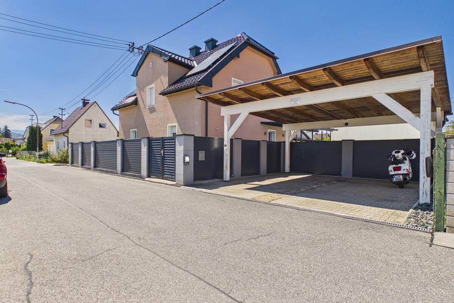 Wohnen. Genießen. Ankommen. – Stilvolles Familienhaus mit Pool, Privatsphäre & moderner Energietechnik, Haus-kauf, 649.000,€, 9020 Klagenfurt(Stadt)