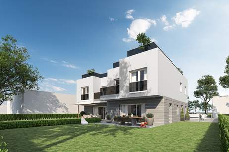 MODERN, MASSIV, HOCHWERTIG, DIREKT AM SEE MIT DACHTERRASSE - SCHLÜSSELFERTIG MIT BUS-SYSTEM UND TECHNISCHEN RAFFINESSEN, Haus-kauf, 569.000,€, 3481 Tulln