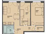 Hofruhelage: Moderne 3-Zimmer Wohnung mit Balkon nahe Donau