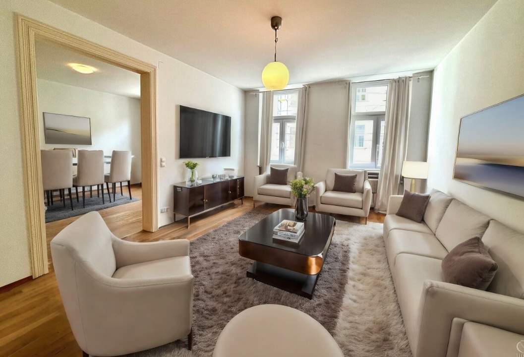 1180! Schöne 3-Zimmer Altbauwohnung mit Balkon und Terrasse nahe Kutschkermarkt!