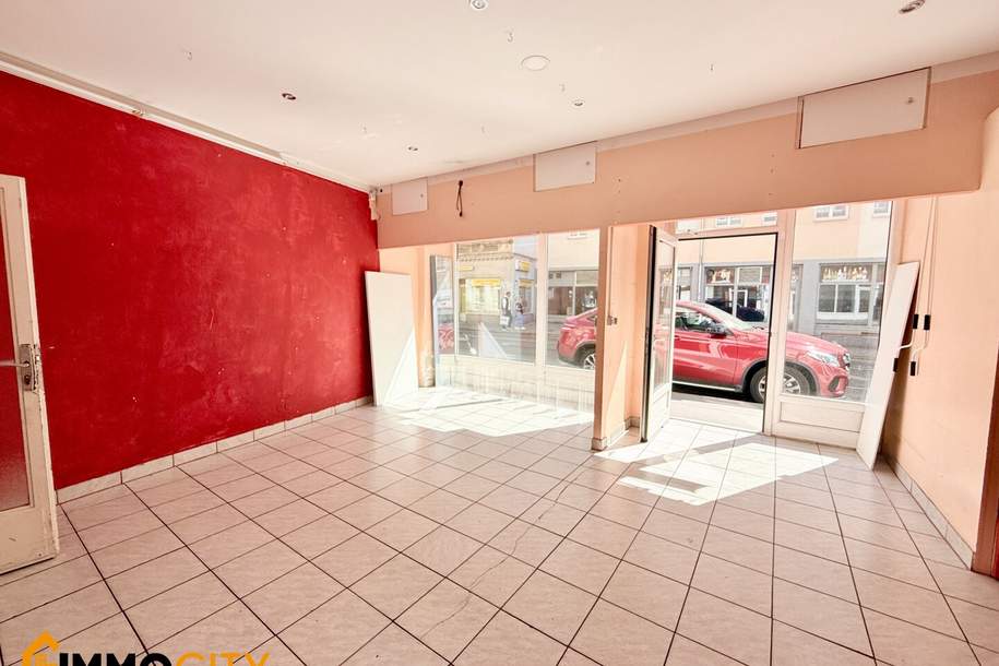 Helles, vielseitig nutzbares Geschäftslokal (53 m²) mit Straßenfront in Neulerchenfelder Straße 72, Ottakring, Gewerbeobjekt-miete, 1.075,00,€, 1160 Wien 16., Ottakring