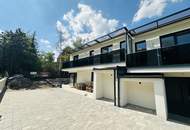 AKTIONSPREIS! Exklusive Doppelhaushälften inkl. Terrasse/Garten + Balkon! TRAUMAUSBLICK auf Burg Liechtenstein! SCHLÜSSELFERTIG!