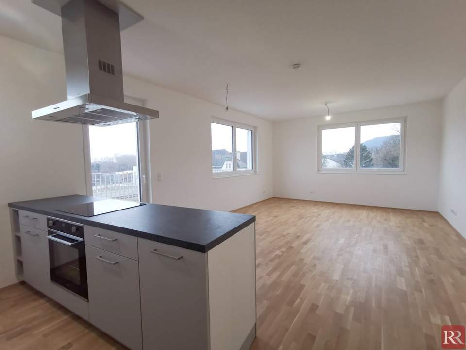 Helle 3-Zimmer Wohnung, Balkon mit Blick