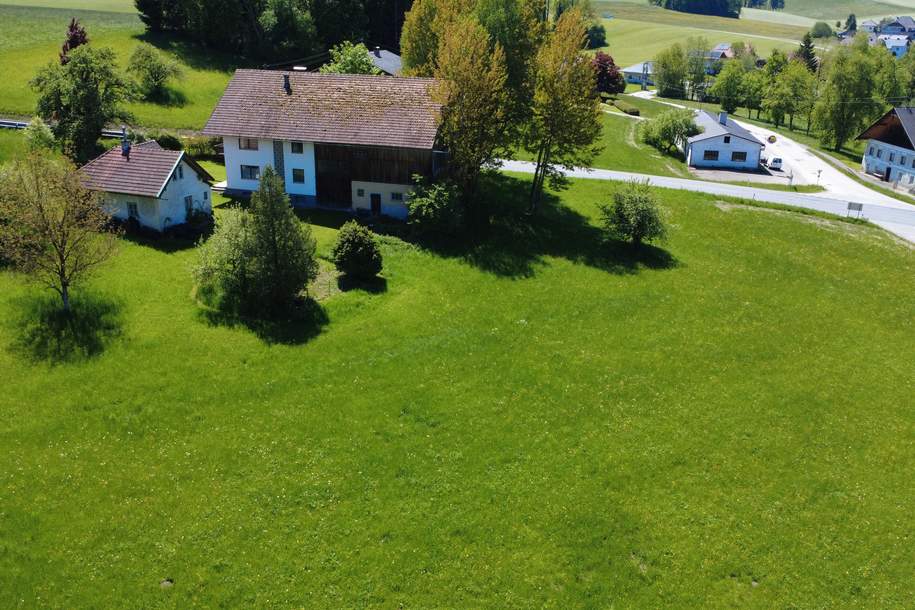 Bauernhaus mit Stall und Austragshäusl im Mischgebiet mit viel Grund &amp; Boden für vielseitigste Verwendungszwecke, Haus-kauf, 560.000,€, 4890 Vöcklabruck