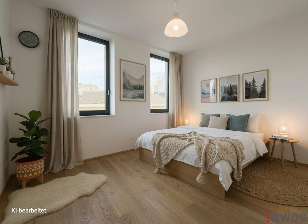 SOMMERAKTION NEUE PREISE - barrierefreie 2-Zimmer Altbauwohnung mit extra Küchenbereich | Fernwärme | ERSTBEZUG nach Sanierung