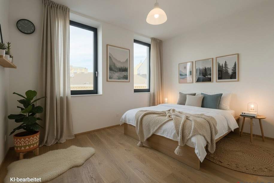 SOMMERAKTION NEUE PREISE - barrierefreie 2-Zimmer Altbauwohnung mit extra Küchenbereich | Fernwärme | ERSTBEZUG nach Sanierung, Wohnung-kauf, 325.000,€, 1150 Wien 15., Rudolfsheim-Fünfhaus