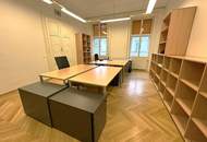 KLIMATISIERTES 139 m2 ALTBAUBÜRO - KANZLEI, 3 Zimmer, Komplettküche, 2 Bäder, Parketten, Gonzagagasse, U2/U4-Nähe