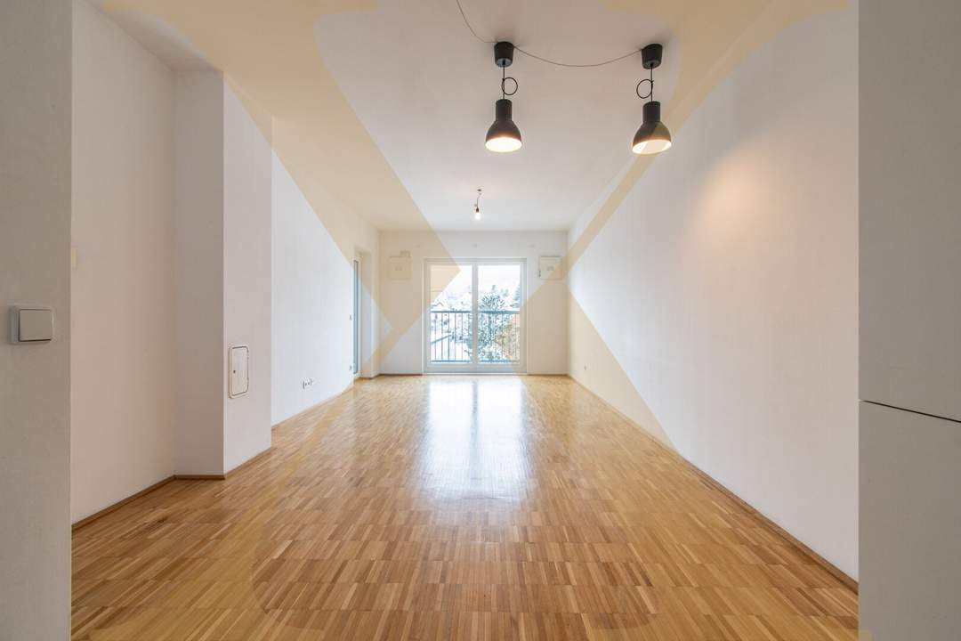 Gepflegte 2-Zimmer Wohnung mit Loggia und Einbauküche in Urfahr zu vermieten!