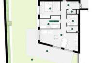 Schöne 2-Zimmer-Gartenwohnung in Klosterneuburg