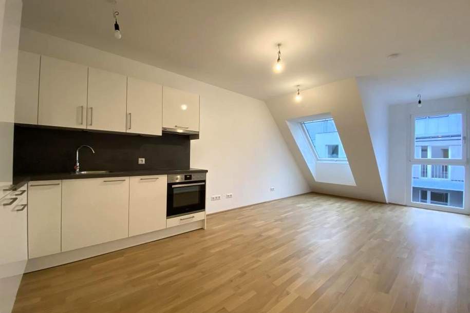 Kompakte DG-TERRASSENWOHNUNG (5-34) mit Dusche und hochwertiger Ausstattung!, Wohnung-miete, 969,00,€, 1210 Wien 22., Donaustadt