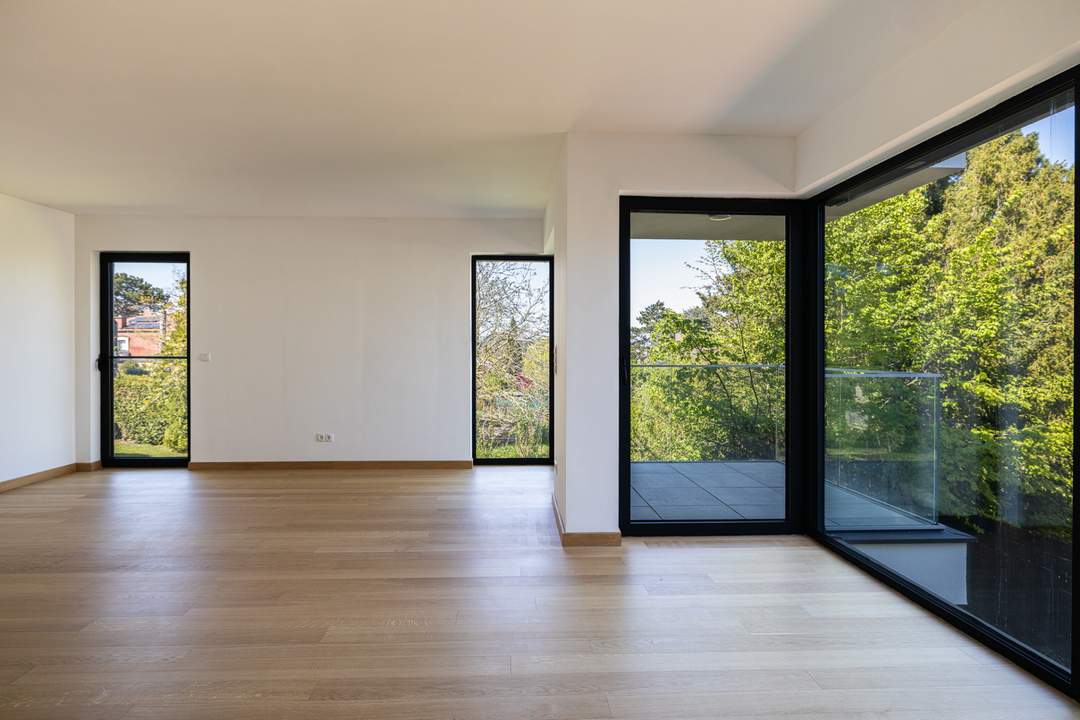 Exklusives 3-Zimmer-Appartement mit 2 Balkonen & Grünblick