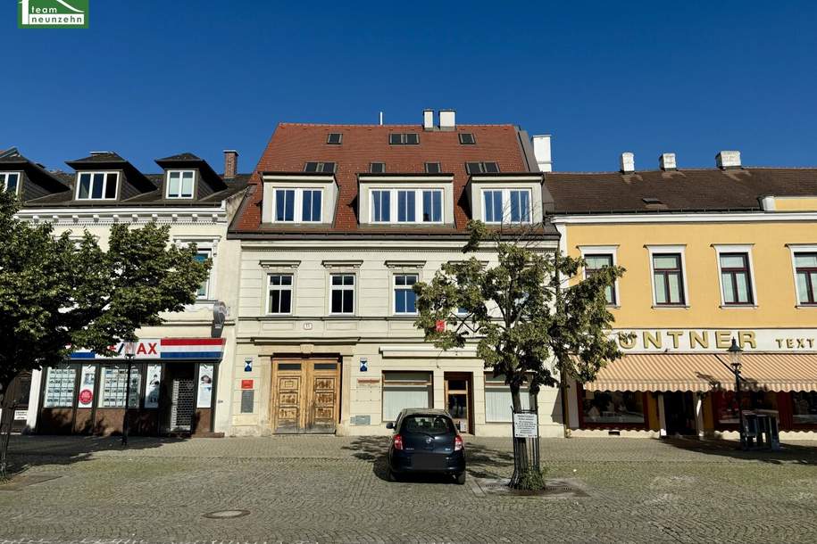 Repräsentatives Geschäftslokal in Bestlage am Hauptplatz in Bruck an der Leitha!, Gewerbeobjekt-miete, 1.221,00,€, 2460 Bruck an der Leitha