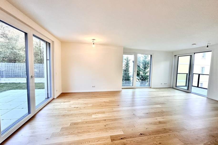 Garten, Balkon &amp; Terrasse ++ PROVISIONSFREIES NEUBAUPROJEKT ++ SOFORT BEZUGSFERTIG ++ Erstbezug ++ Hochwertige Ausstattung ++ Hauseigene Tiefgarage, Wohnung-kauf, 797.978,€, 1170 Wien 17., Hernals