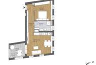 Elegante 2 Zimmer-Wohlfühlwohnung, Erstbezug, Loggia, Erdwärme