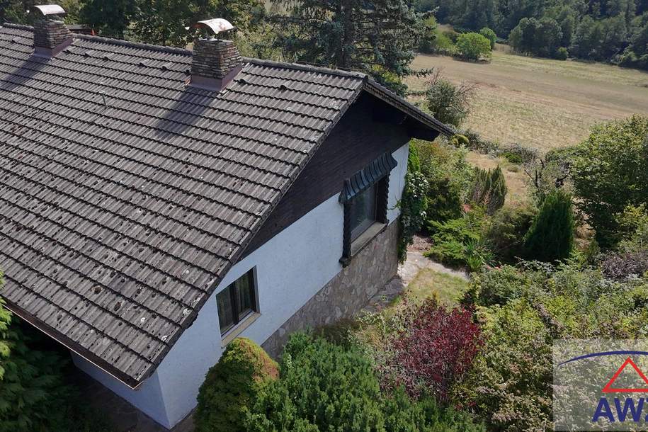 Naturnahes Einfamilienhaus mit tollem Wienerwald-Blick für Individualisten!, Haus-kauf, 430.000,€, 3413 Tulln
