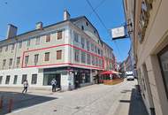 "Jetzt Preisreduzierung!" Wohnen und/oder arbeiten in großzügiger-teilsanierter 4 Zimmer-Altbau-Wohnung an der Linzer Herrenstraße