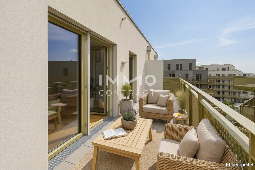 Preis jetzt sichern! 2-Zimmer-Balkonwohnung nahe U1 Leopoldau