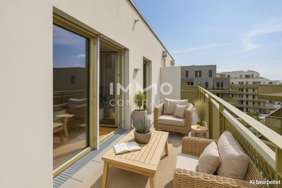 Preis jetzt sichern! 2-Zimmer-Balkonwohnung nahe U1 Leopoldau, Wohnung-kauf, 259.000,€, 1210 Wien 22., Donaustadt