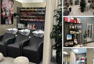 Moderner, komplett ausgestatteter Friseursalon