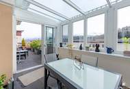 Großzügige Dachgeschoßwohnung mit 5 Zimmern, traumhafte Dachterrasse und Loggia.