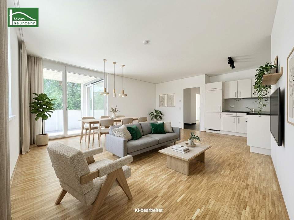 Wohnen am Oeverseepark - Erdgeschosswohnung mit Terrasse!