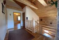*** Einzigartiges 160 m² Naturstammhaus mit Veranda und Balkon am Alpl – Ruhe, Panoramablick und Ferienvermietungspotenzial ***