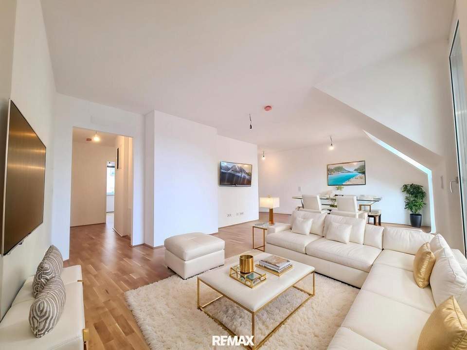 3-Zimmer-Erstbezugs-Wohnung mit Balkon zum Innenhof nahe AKH