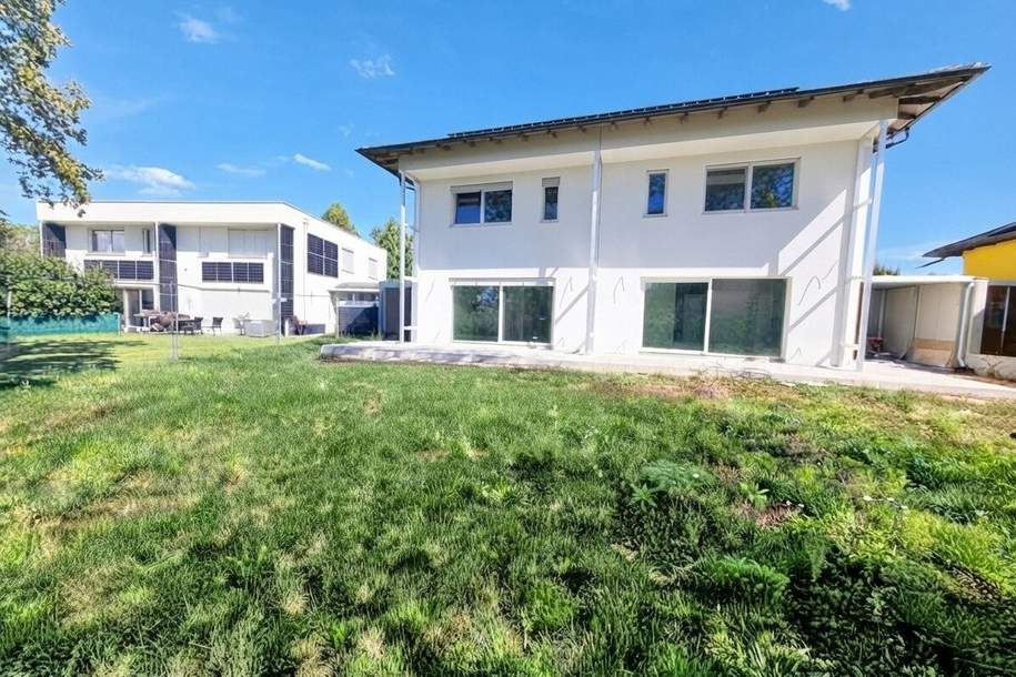 Energieautarke Premium‑Doppelhaushälfte mit Garten, Haus-miete, 2.198,00,€, 2452 Bruck an der Leitha
