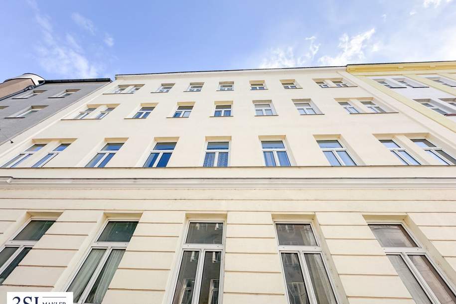 Altbau mit Geschichte – bereit für neue Ideen - Sanierungsbedürftige 1-Zimmer-Wohnung, Wohnung-kauf, 75.000,€, 1150 Wien 15., Rudolfsheim-Fünfhaus