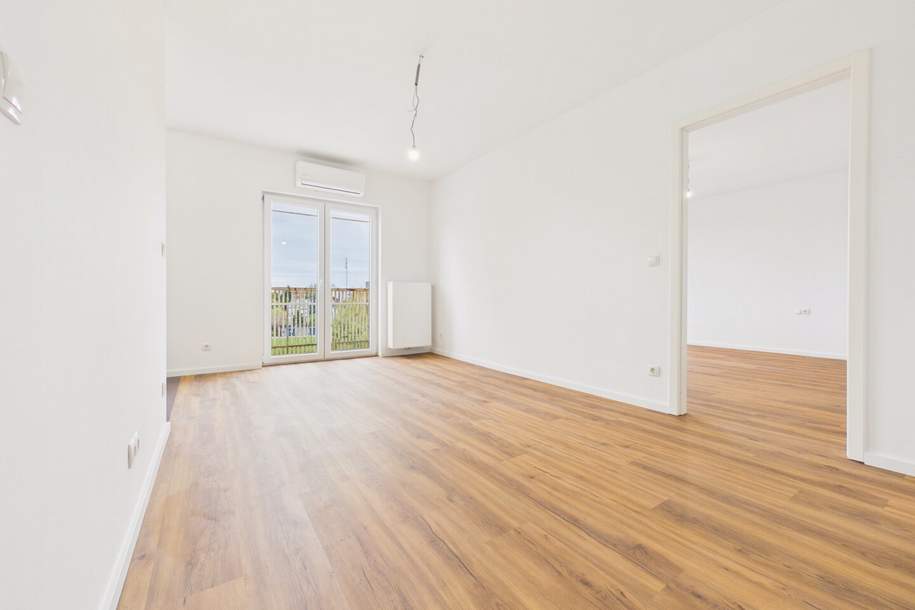 Frisch sanierte 2-Zimmer-Wohnung mit Balkon & Klimaanlage in Wiener Neustadt, Wohnung-kauf, 155.000,€, 2700 Wiener Neustadt(Stadt)