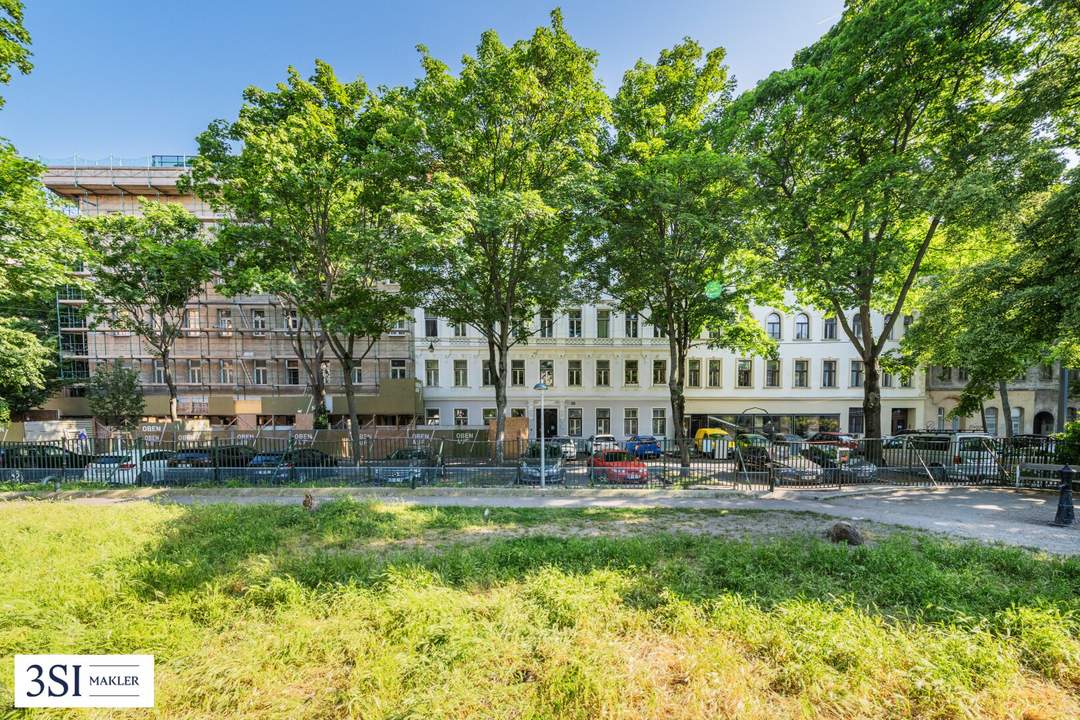 Einzigartiger Parkblick! Wohnen mit Blick ins Grüne nahe dem Stadtzentrum