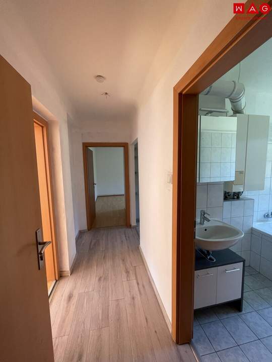 Leistbares Wohnen in Traisen! Schön aufgeteilte 3-Zimmerwohnung in Ruhelage mitten in der beliebten WAG-Siedlung!