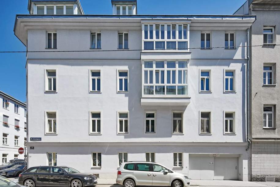 Preiswerte Altbau-Wohnung, unbefristet vermietet, Wohnung-kauf, 109.000,€, 1180 Wien 18., Währing