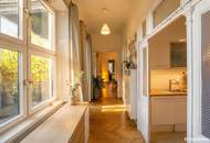 Wiener Altbaucharme Nähe U4 Hietzing – 92 m² Wohnkomfort und großer Südbalkon ins Grüne
