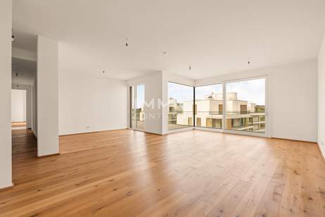 Meisterstück moderner Architektur: Penthouse mit 230m2 Terrasse &amp; Wasserblick, Wohnung-kauf, 490.000,€, 1190 Wien 19., Döbling