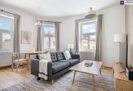 ++ Gepflegte Altbauwohnung in zentraler Lage ++ 2023 komplett saniert + Sonniges Eckwohnzimmer + U-Bahn-Nähe