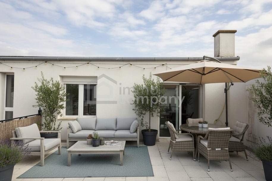 Helle 4 Zimmer Wohnung mit großer Dachterrasse am Rande der Innenstadt, Wohnung-miete, 1.399,10,€, 2700 Wiener Neustadt(Stadt)