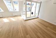 Fresh, fancy, fertig zum Einziehen! Zwei Ebenen. Drei Zimmer. 100 % Wow! Frisch sanierte Neubauwohnung im Dachgeschoss + Klimageräte + Westterrasse + Gute Infrastruktur!