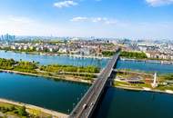 Innenstadt und Donau Blick: 32. Etage - DC2 Tower U1 Donauinsel