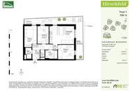 Perfekte Raumaufteilung mit Balkon - Tauchen Sie ein in das Wohnprojekt „Hirschfeld – Naturnah wohnen“ - Provisionsfrei