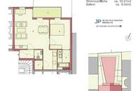 Charmante 2-Zimmer Wohnung mit Balkon in der Gassergasse