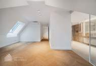 Exklusive Maisonette-Dachgeschosswohnung in prachtvoller Jahrhundertwendevilla