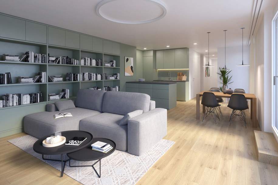 PROVISIONSFREI! Rohbau fertiggestellt_gut geschnittene 2 Zimmer Wohnung mit Loggia_Top 9_EDMUND, Wohnung-kauf, 355.000,€, 1210 Wien 21., Floridsdorf