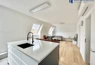 Moderne klimatisierte 80m² Dachgeschoss-Wohnung in 1130 Wien inkl. 2 Garagenplätze