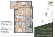 2.Bauabschnitt!!! Wohndomizil Schladming Haus West TOP 0.2 - Hochwertige Neubauwohnung in Zentrumsnähe