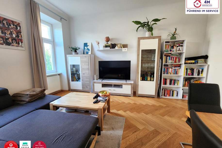 Geräumige 2-Zimmer Altbauwohnung in toller Lage - urban &amp; donaunah, Wohnung-kauf, 359.000,€, 1200 Wien 20., Brigittenau