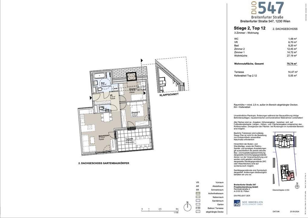 Neues Projekt: provisionsfrei, umweltfreundlich, nachhaltig, energieeffizient! Wohnungen noch mitgestalten - hauseigene Tiefgarage!