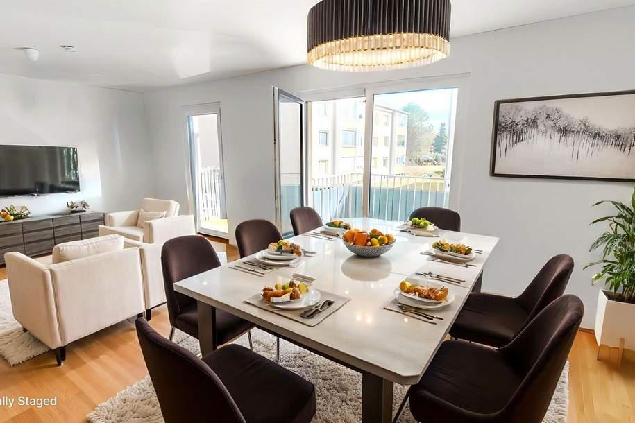3 Zimmer-Wohnung mit Balkon am Fuße des Bisambergs, Wohnung-kauf, 366.000,€, 2103 Korneuburg